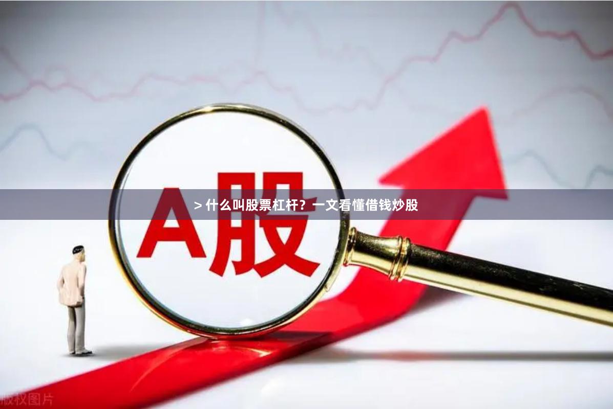 > 什么叫股票杠杆？一文看懂借钱炒股